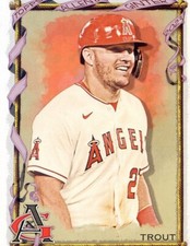 2023 Topps Allen & Ginter Base Short Prints SP #359 Mike Trout - Los Angeles Ang