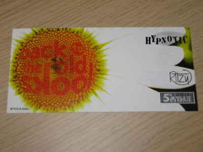 HYPNOTIC - RITZY BOLTON - 1990's CLUB / RAVE FLYER (ODDS 2)