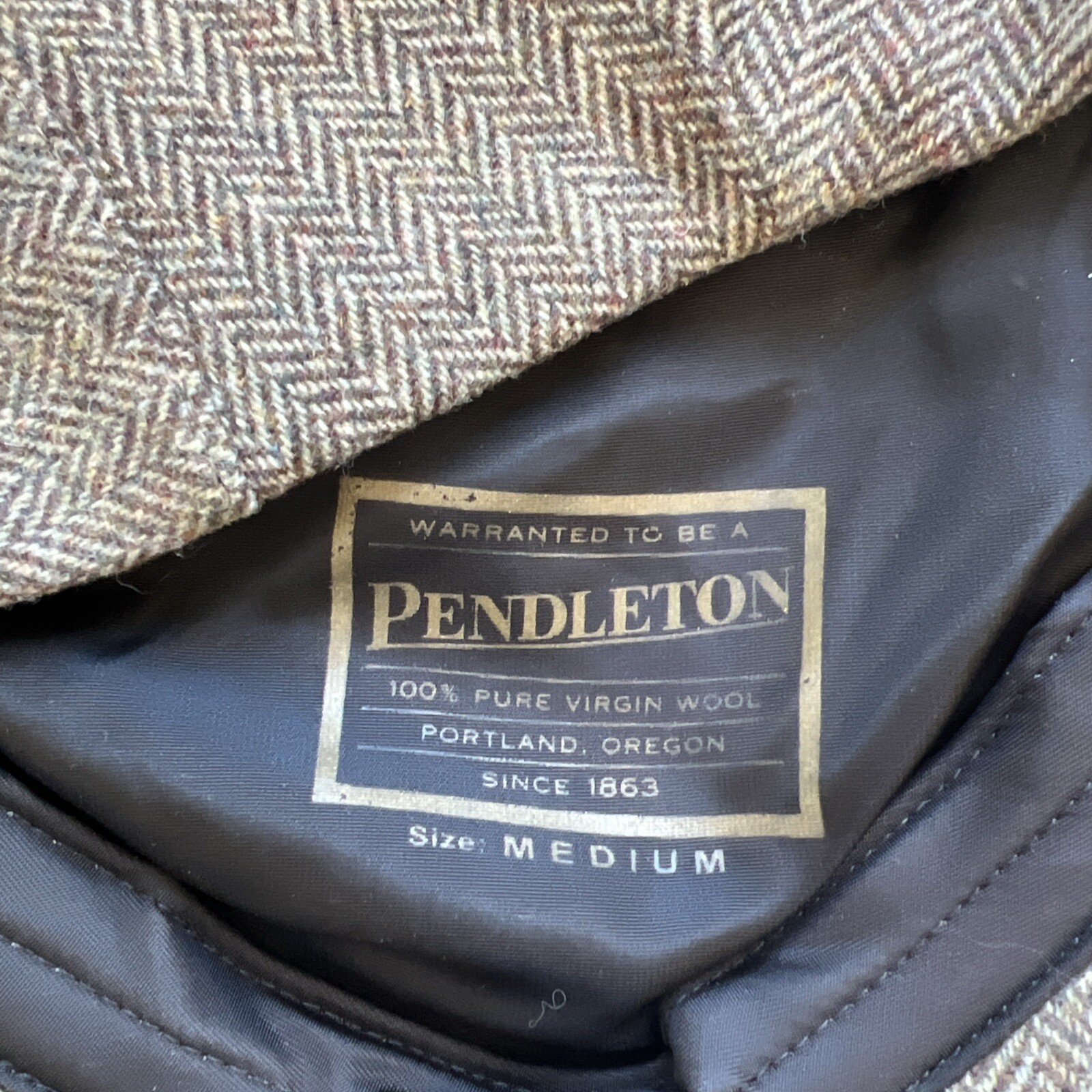 Pendleton Vintage Flat Top Hat medium - image 2