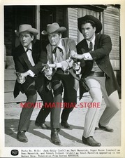 Jack Kelly Roger Moore Robert Colbert Maverick Original 8x10