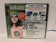 KARAOKE - Karaoke: The 60's Greatest Hits With Karaoke Edge - CD - Enhanced