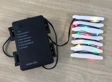 Bethlehem Lights 6' Indoor/Outdoor Fairy Micro Light Strand - Choose Your Color!