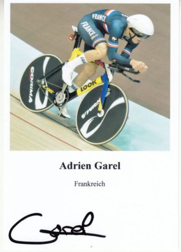 Olympia -  Radsport - Welt - und Europameister ADRIAN GAREL **sign** - Bild 1 von 1