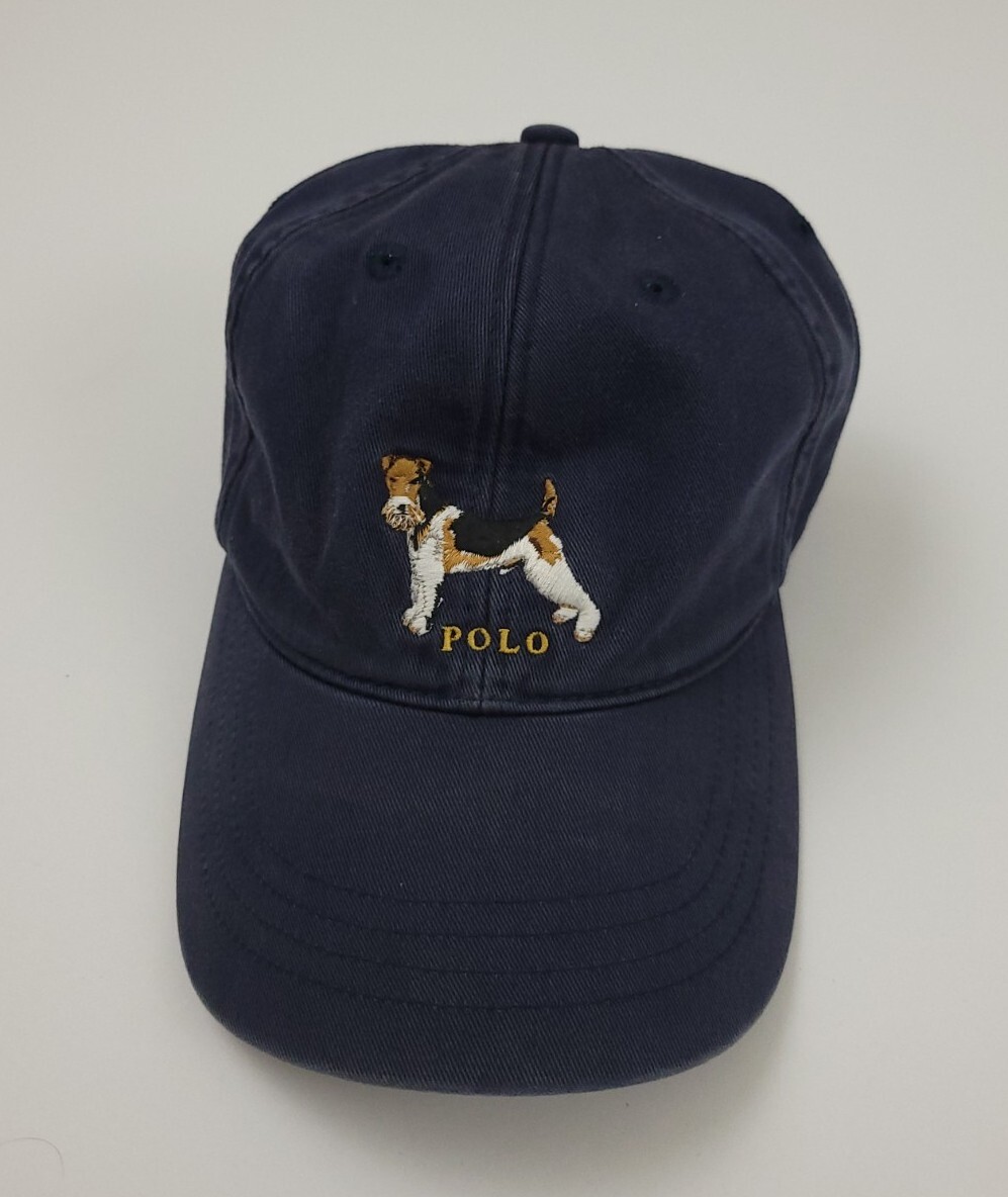 Vintage Polo Sport Ralph Lauren Dog Embroidered Hat V… Gem