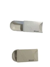 2 Half Cup KitchenArt Adjustable Measuring Cup White Plastic