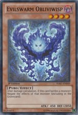 Evilswarm Obliviwisp - BPW2-EN057 - Common - 1st Edition x3 - Near Mint