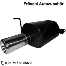 für Honda Crx 3 Del Sol 1,6 Esi Sportauspuff Schalldämpfer Auspuff Endtopf a*