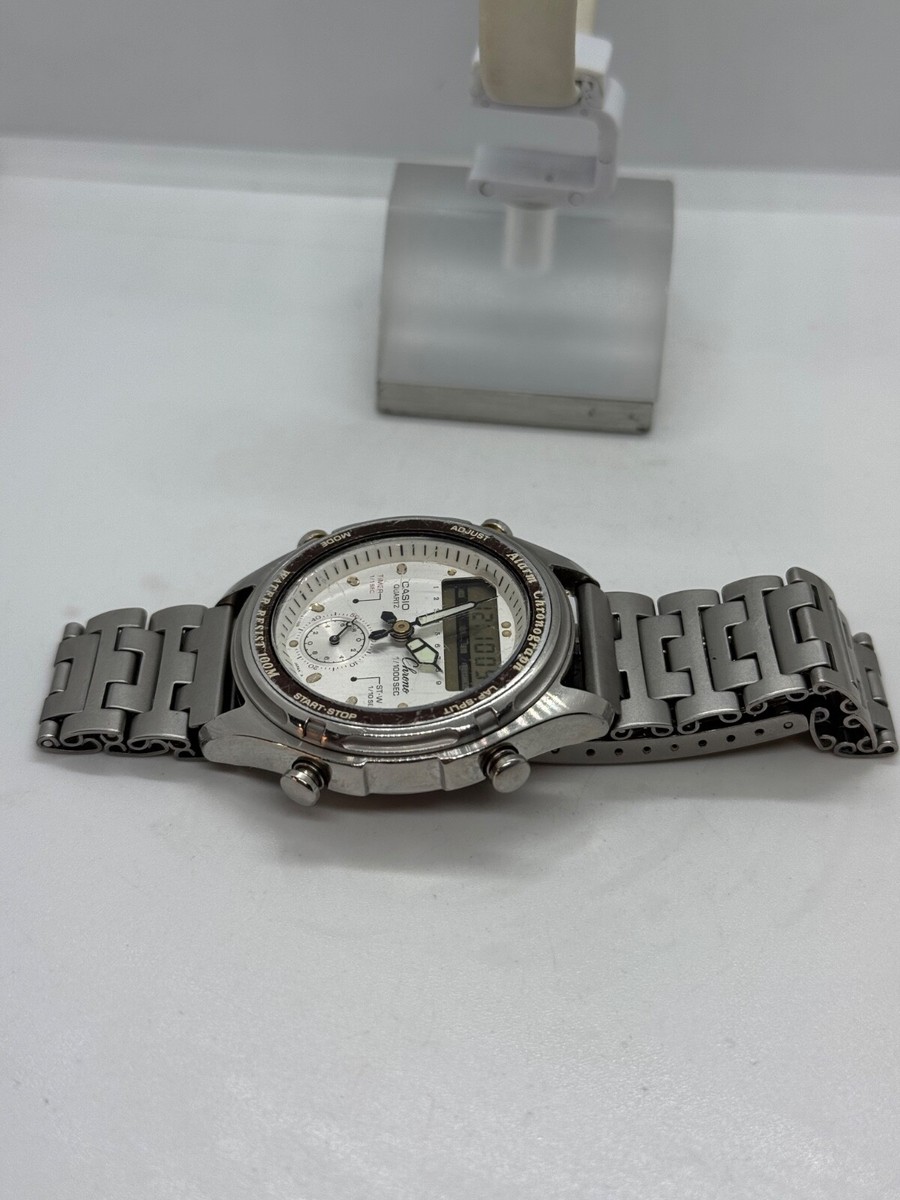 ヴィンテージカシオ　腕時計　クロノグラフ　AW-600 Vintage Casio AW-600 Wrist Watch Module 373 Mans Alarm