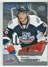 2020-21 Upper Deck AHL #179 Patrick Khodorenko Star Rookie