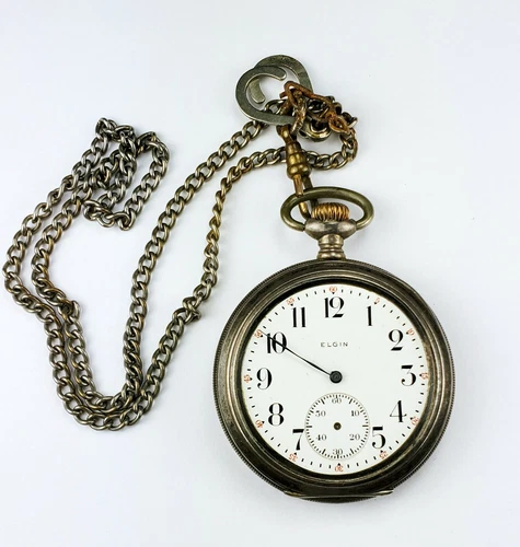 Antique 1916 Elgin Pocket Watch - Serial # 18642308