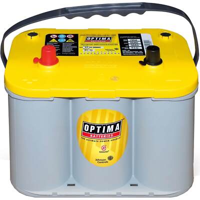 Optima YellowTop YT S 4,2 12V 55Ah AGM Batterie Versorgungs Starter US CAR HIFI