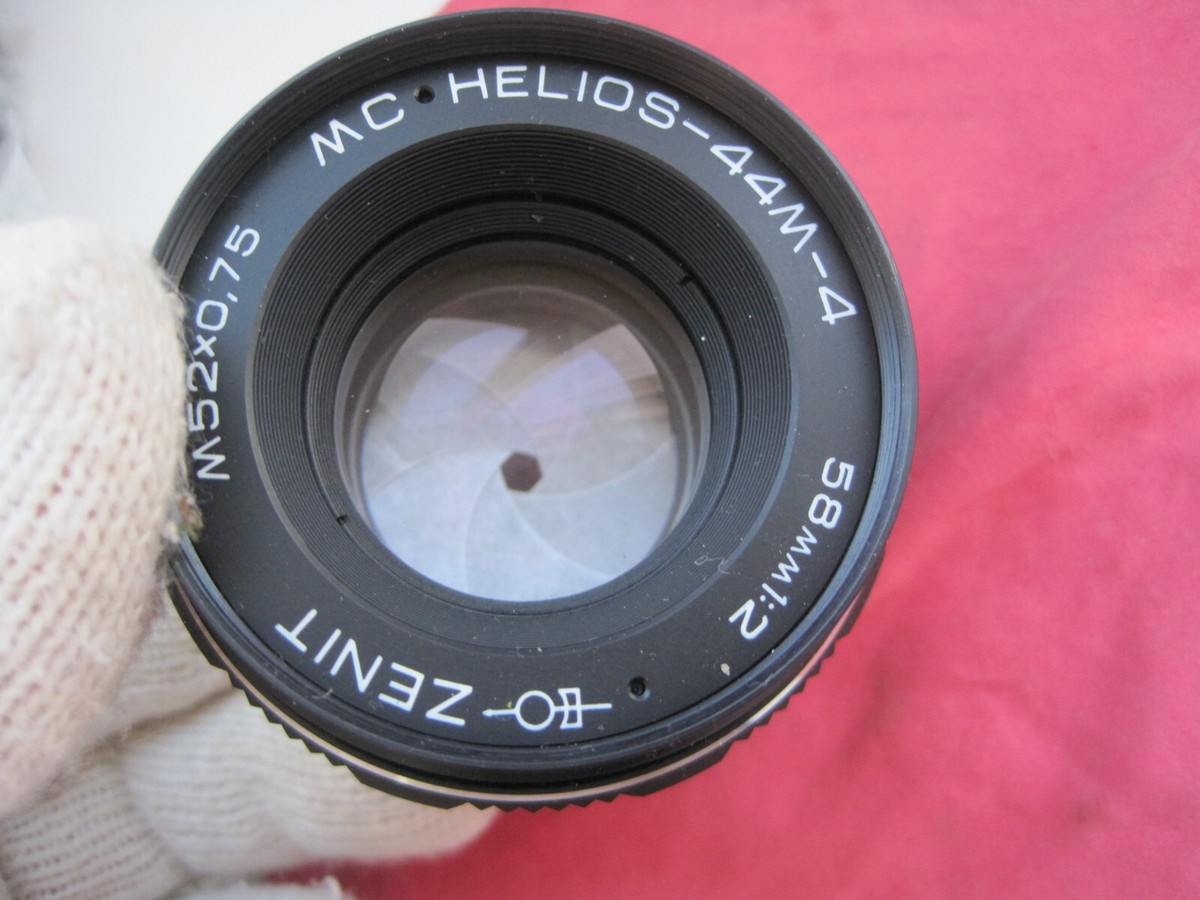 practically new Zenit Helios 44M-4 58mm f2 Lens DSLR M42 | eBay