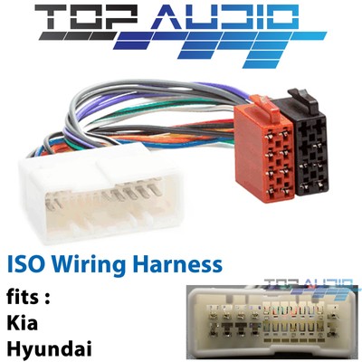 fit Kia Grand Carnival VQ ISO wiring harness adaptor cable connector