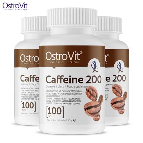 CAFFEINE 100400 Tablets Energy Pill Endurance Focus Performance Fat