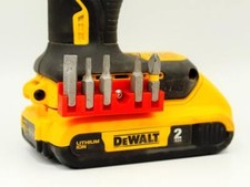 DeWalt Bit Tool Holder Side Mount 3D   Easy Access Tool Storage