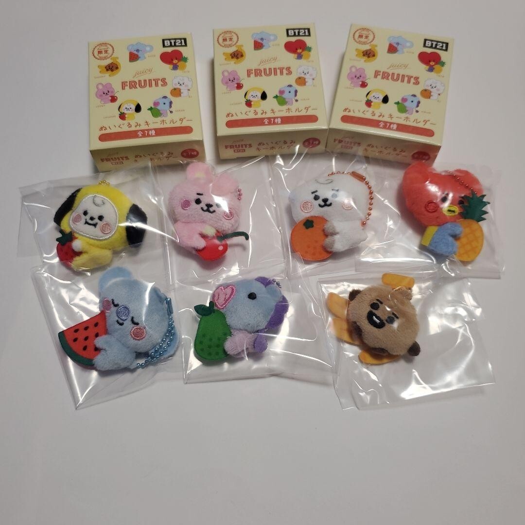 BT21 ぬいぐるみキーホルダー TSUTAYA BT21のぬいぐるみキーホルダーが発売決定！！発売日・購入方法