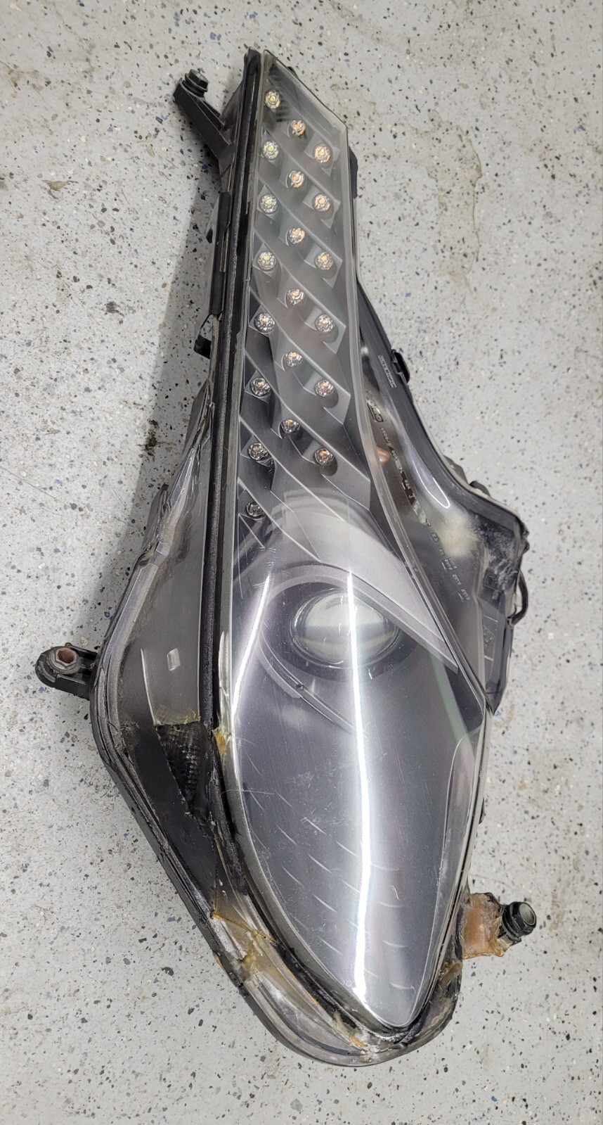 FERRARI 458 ITALIA SPIDER SPECIALE BIXENON RIGHT RH SIDE HEADLIGHT OEM 265168