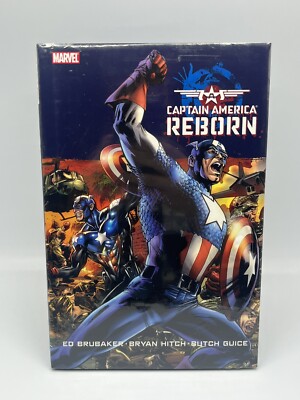 New Captain America Reborn Marvel Graphic Novel Hardcover Sealed