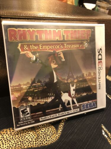 Rhythm Thief y el tesoro del emperador (Nintendo 3DS, 2012). Sellado De Fábrica! Raro!