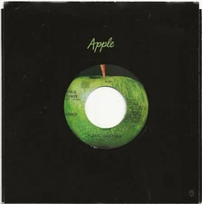 PLASTIC ONO BAND ~COLD TURKEY/ DON"T WORRY KYOKO... 1969 APPLE RECS (1813) 7" 45