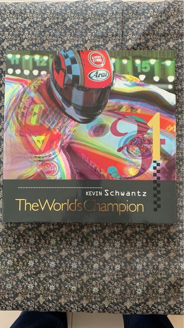 Deluxe book Kevin Schwantz The World's Champion From Japan Deluxe book Kevin Schwantz The World's Champion From Japan