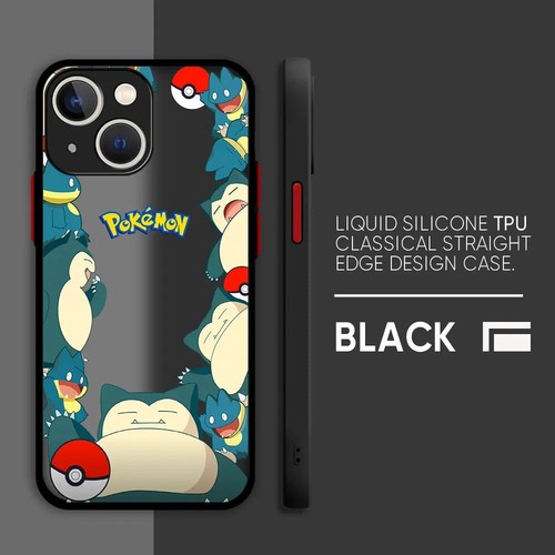 Anime Pikachu Cartoon Phone Case For iPhone 15 14 13 12 11 Mini Pro Max Plus - Picture 11 of 12