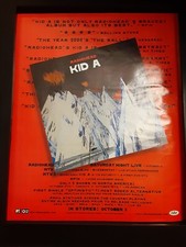 Radiohead Kid A Rare Original Promo Poster Ad Framed!