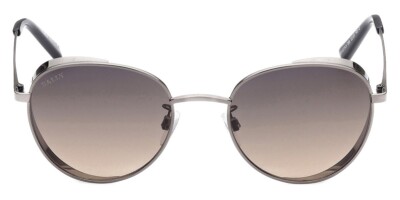 Bally BY0073-H 08B Gunmetal Round Sunglasses Frame 52-20-145 Italy