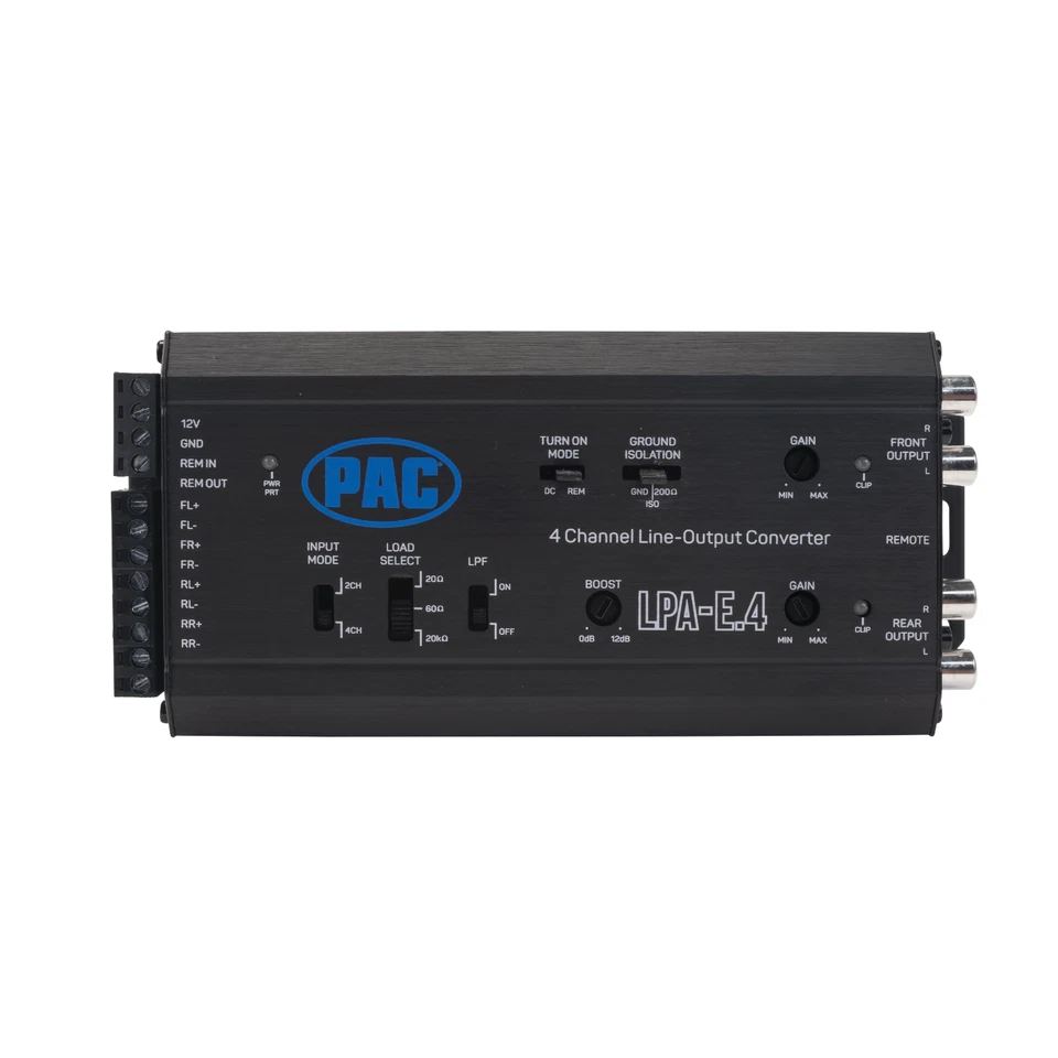 PAC LPA-E.4 LocPRO Advanced 4-CH Active Line Output Converter w/Remote Control - Image 2 of 4