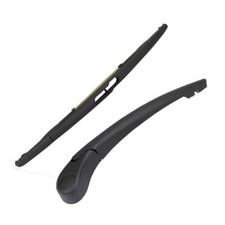 Black Rear Wiper Blade Arm Fit For Renault Clio III 2005 2006 2007 2008 2009-14