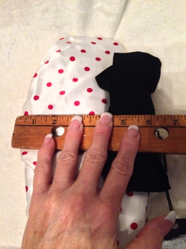 NEW DOLCE & GABBANA Polka Dot Silk Evening Clutch Handbag BLACK RED WHITE $1,000 - Picture 11 of 12