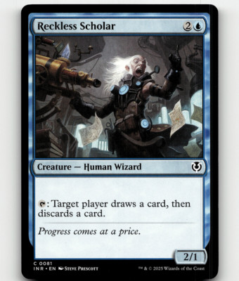 MTG Reckless Scholar #81 - Innistrad Remastered