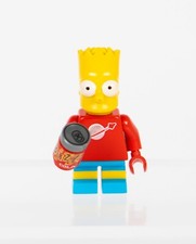 LEGO The Simpsons Bart Simpson Minifigure. Used  Fast Shipping