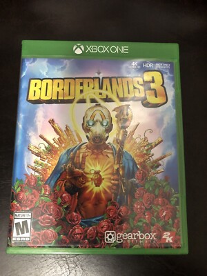 BORDERLANDS THREE XBOX ONE S X-BOX GAME AND CASE COMPLETE NES