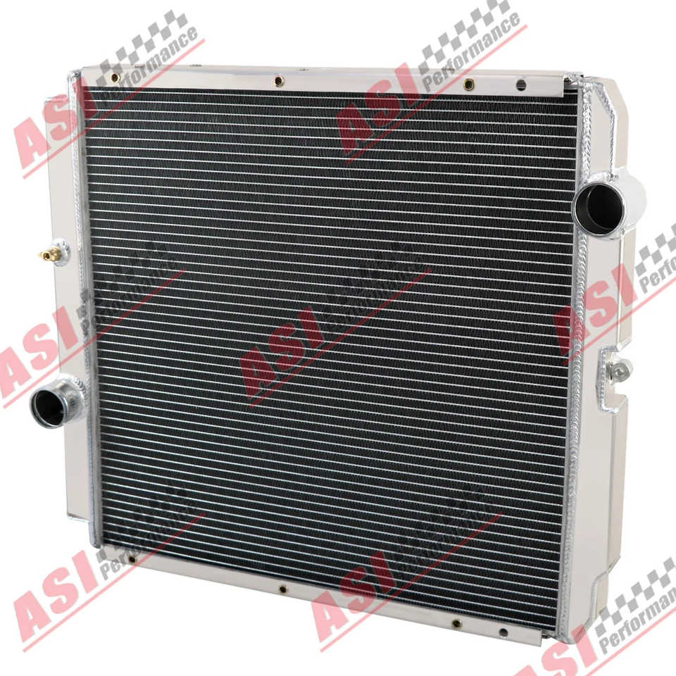 2-Row Aluminum Radiator for 1997-2003 2000 Mitsubishi Fuso FE639&FG649 3.9L,I4 - Imagem 3 de 4