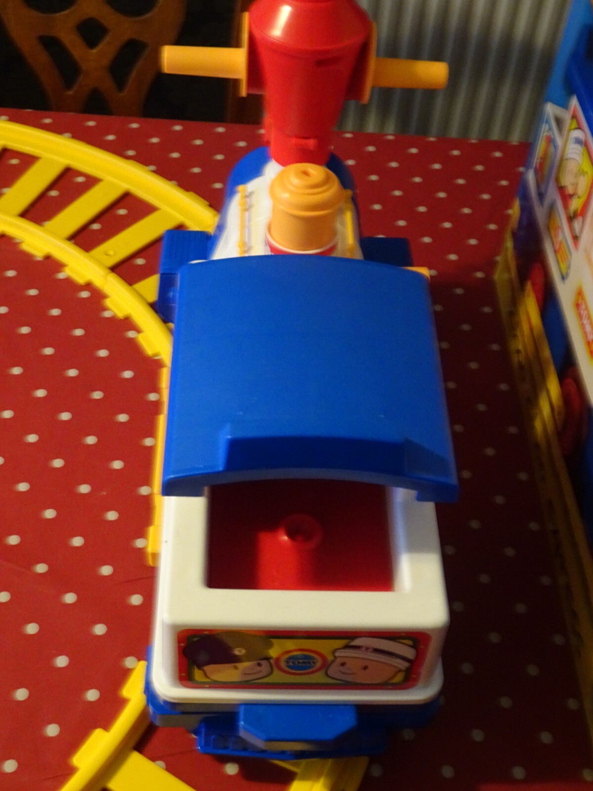Children's Ride On Train With Track Tomy Choo Choo Express indoor