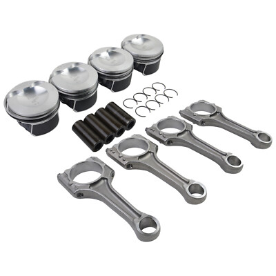 Pistons 23mm & Con Rods Set For 2.0 TSI VW Jetta GTI Passat Audi A4 Q5 CCTA CDNB