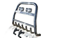FrontbüGel + Flecken X2 FüR Ford Ranger 2012-2016 Edelstahl Vorne Abar -