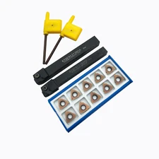 2p 1/2, 3/8 Indexable Metal Lather Tool Holder KTFR Right Hand with 10 TGF32R100