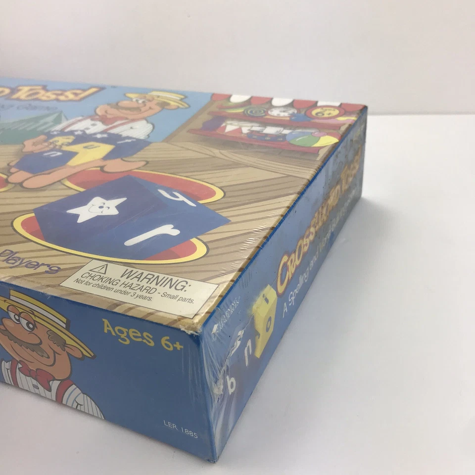 Crossword Toss Spelling Word Building Game Learning Resources Rare New Sealed - Image 3 of 4