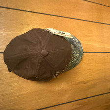PUMA Adjustable Cotton Ball Cap Hat One Size Unisex Adults Brown Camouflage
