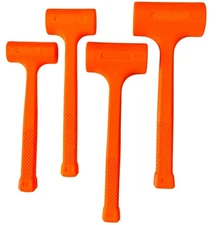 Dead Blow Hammer, Neon Orange, Spark and Rebound Resistant                