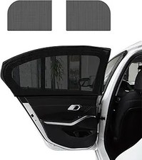 2 PCS Window Shades, Auto Front Rear Side Sun Shades for Block Size: Car Back