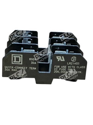 LR21455 - Square D - 600V 30A Quick Connect Terminal Fuse Holder Plant 65