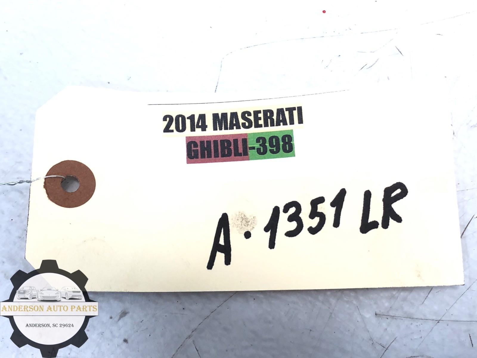 2014-2020 MASERATI GHIBLI SQ4 AWD LEFT DRIVER REAR CONTROL ARM SET X5 OEM