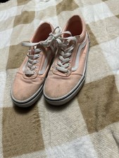 Vans Old Skool Kids Shoe Pink Youth Size 4