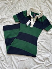 Abercrombie x Danzy Design Studio Rugby Collared Midi Sweater Dress Size Small P