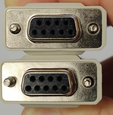 6ft Serial Cable, UL, D-Sub 9 Pin Female/Female  RS232