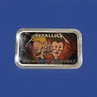 2026 Metallica ~~ 1oz .999 Fine Silver Bar ~ Colorized B&B 🦅🔥🔥🔥🇺🇸#A3