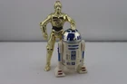 1995 Star Wars C-3PO & R2-D2 Action Figure Lot Kenner Vintage Toy Figures Droid